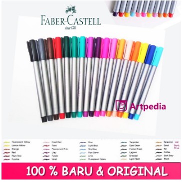 

Faber Castell Fine Liner | Fineliner Drawing Pen Marker Satuan Part 2