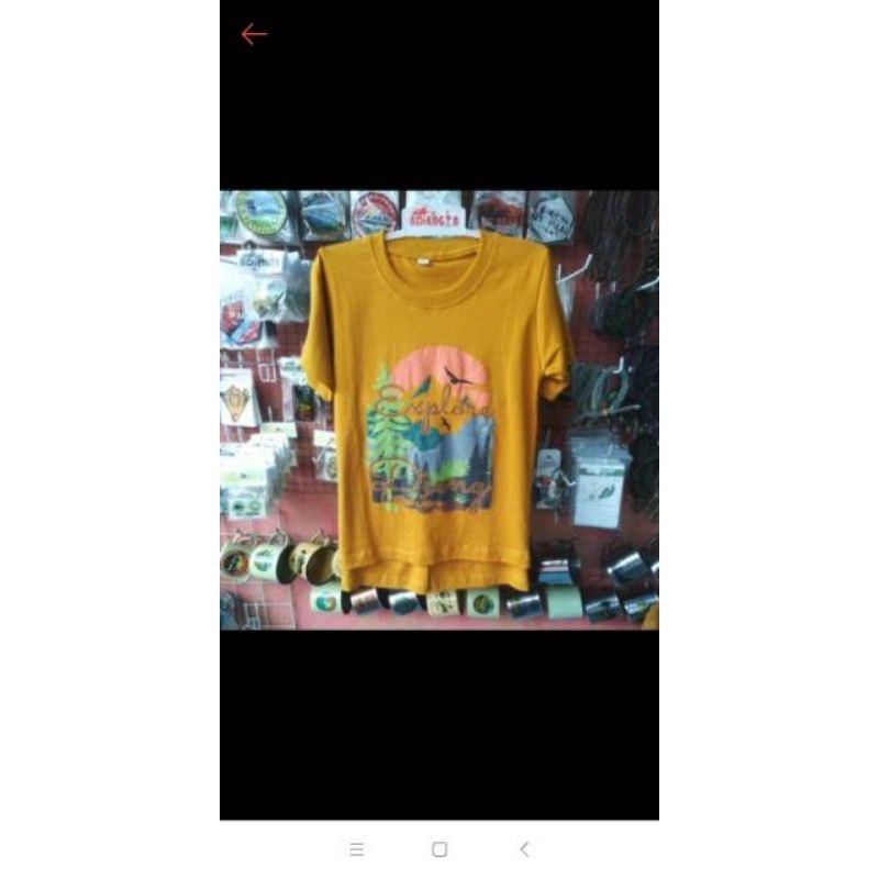 Kaos Anak Dieng