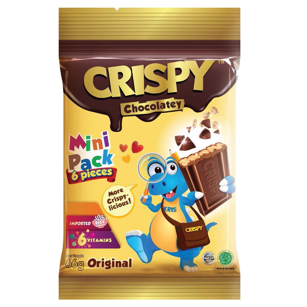

Coklat CRISPY Mini Pack isi 6pcs - Original