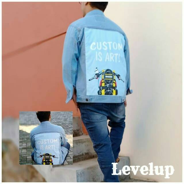 jaket denim art