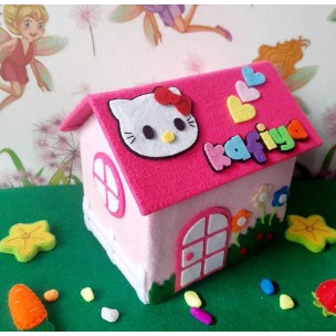 BEST PRODUK Celengan kain flanel, celengan karakter,celengan lucu,celengan anak,celengan murah,celen