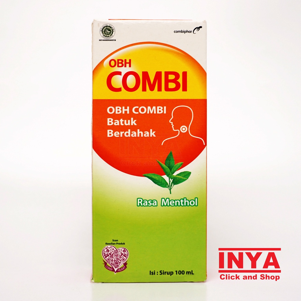 OBH COMBI BATUK BERDAHAK RASA MENTHOL 100ml - Obat Batuk