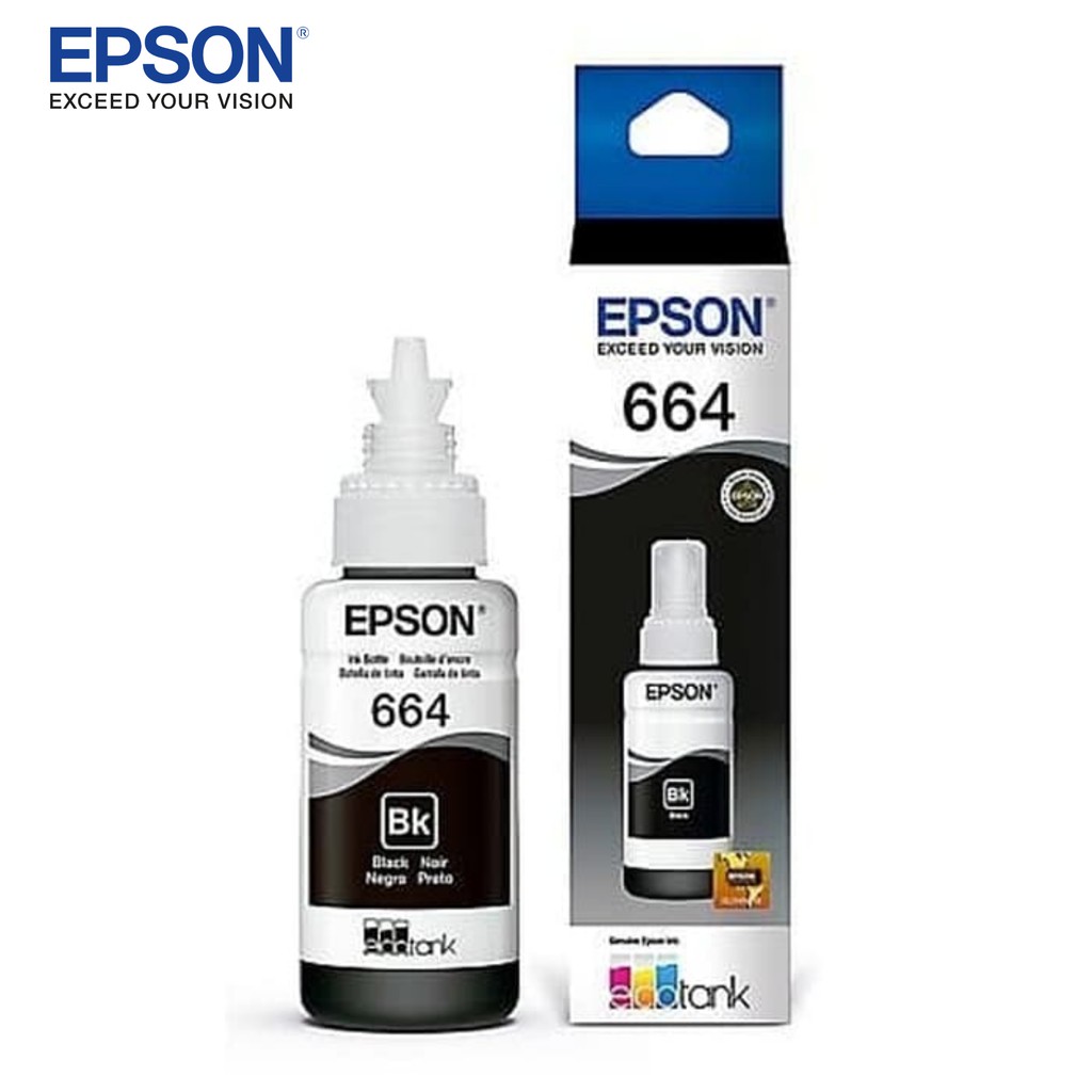 Tinta Refill Epson T6641 / 664 Black (C13T664100)