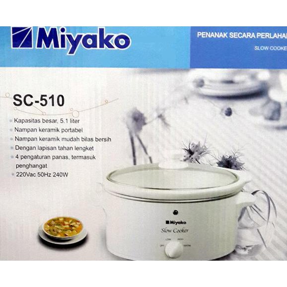 Populer] Slow Cooker Miyako Sc510