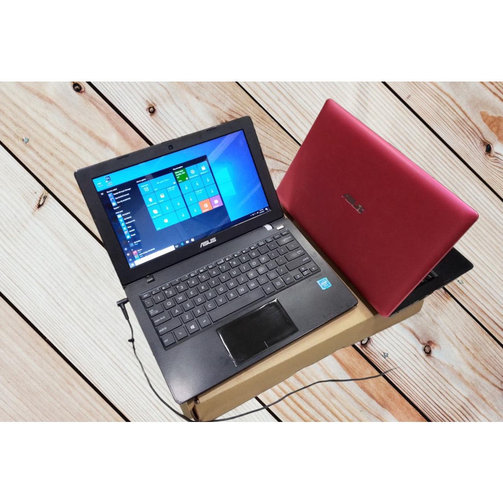 PROMO... NOTEBOOK LAPTOP SECOND ASUS  HDD 500 GB 12 INCH GENERASI BARU ZOOM WIFI WEBCAM WINDOWS 10 S