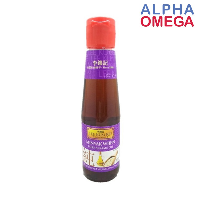 Lee Kum Kee Pure Sesame Oil 207 Gram Minyak Wijen Tradisional Shopee Indonesia