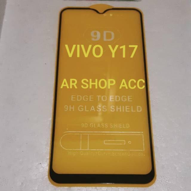 Tempered Glass Full Antigores Full Vivo Y17/Y12/Y15/Y19/S1/S1 Pro murah awet