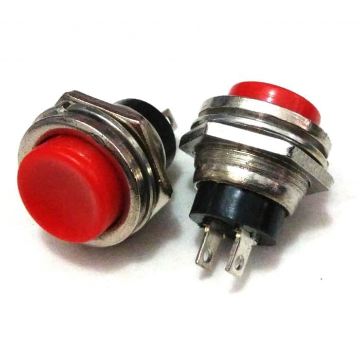 Push Button Switch Reset button non Latching 16mm