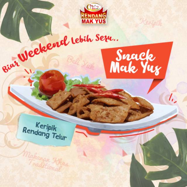 

Kripik rendang telur