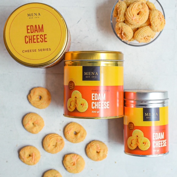 

EDAM CHEESE COOKIES (Large) by Mena Cookies