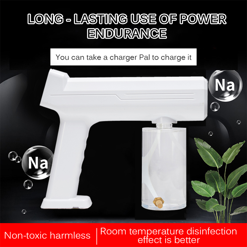 Nano Steam Spray Guns Rechargeable Wireless Household Disinfection Sprayer Portable Fogger