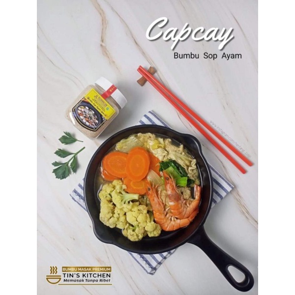 

Bumbu Sop Ayam Special TIN'S KITCHEN Bumbu Masak Instan Premium Praktis Enak Sehat Tanpa Pengawet Cita Rasa Resto 200gr