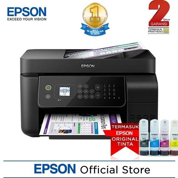 Epson Printer L5190 Print Scan Copy Wifi Adf (Scan&Copy Hinggaa4- F4) Bliboss