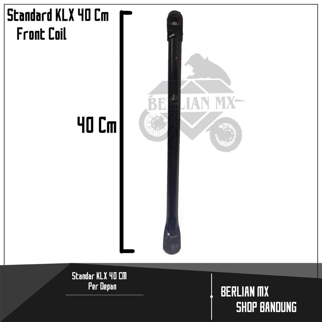 Standar Samping KLX 40 Cm PER DEPAN Hitam