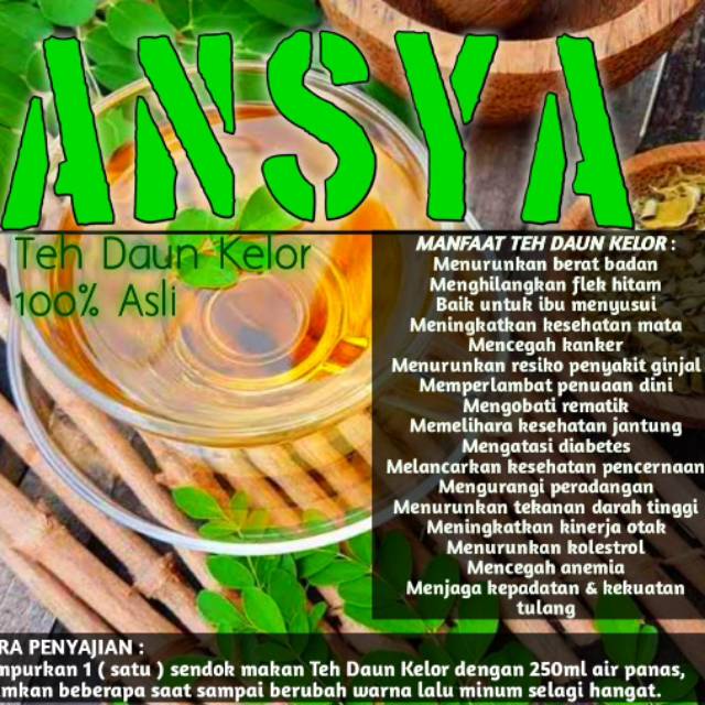 

Teh Daun Kelor