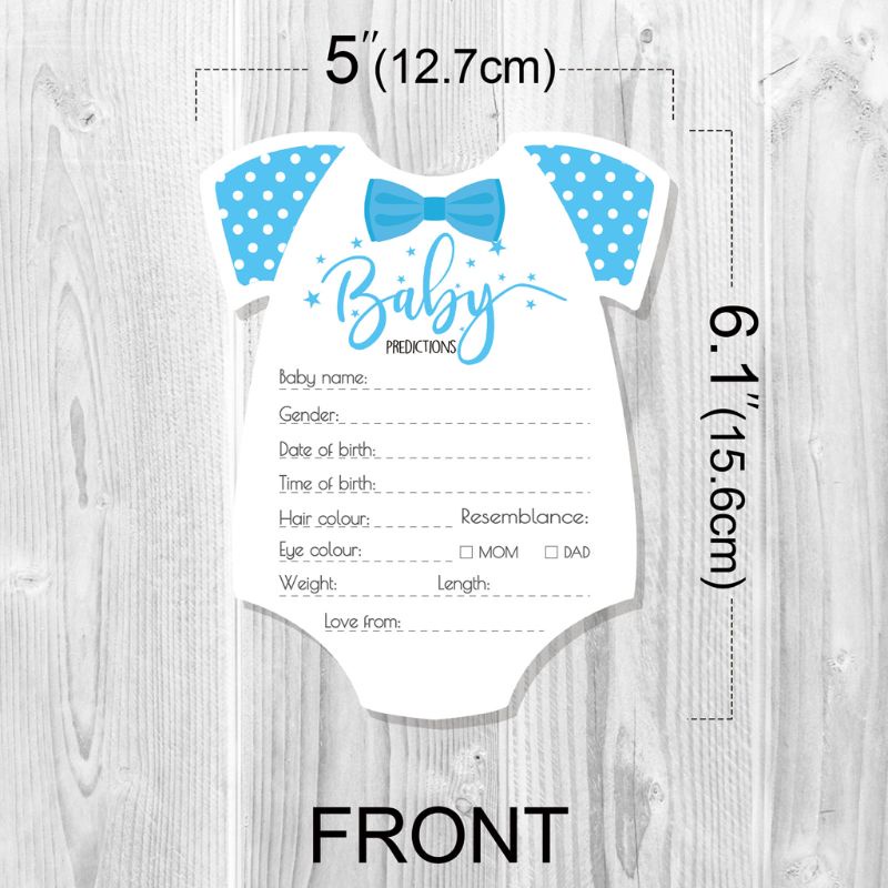 Mary 10pcs / Pak Kartu Permainan Prediksi Untuk Baby Shower