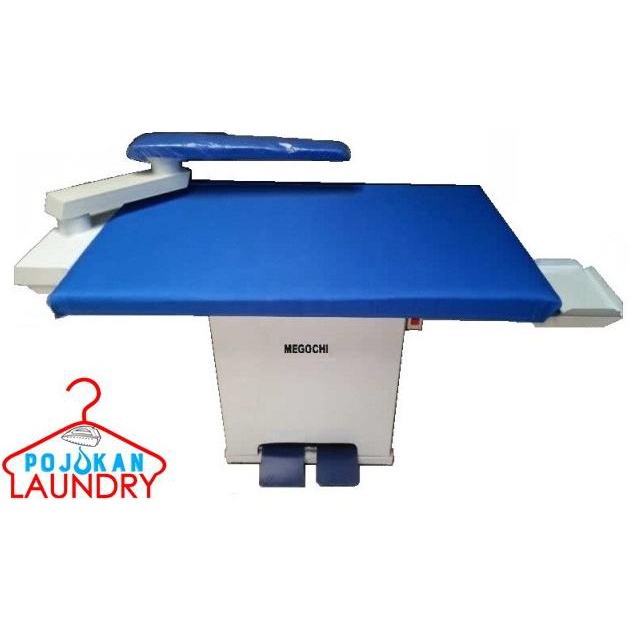 Meja Setrika Vaccum Uap Megochi / Meja Vakum Megochi