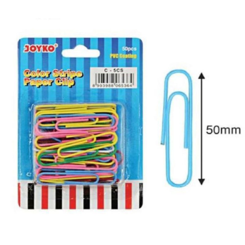 

Joyko Paper Clip Warna Jumbo | C - 5CS