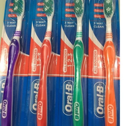 ORAL B SIKAT GIGI ALL ROUNDER 123@MJ