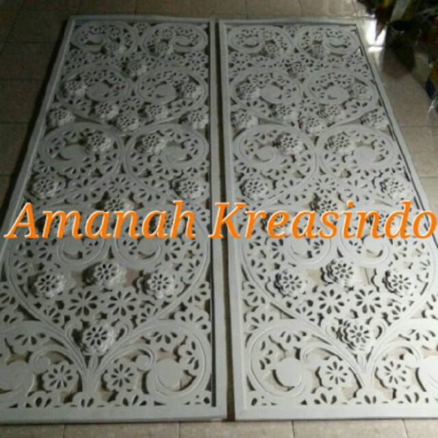 Ukiran Karet Spon Dekorasi