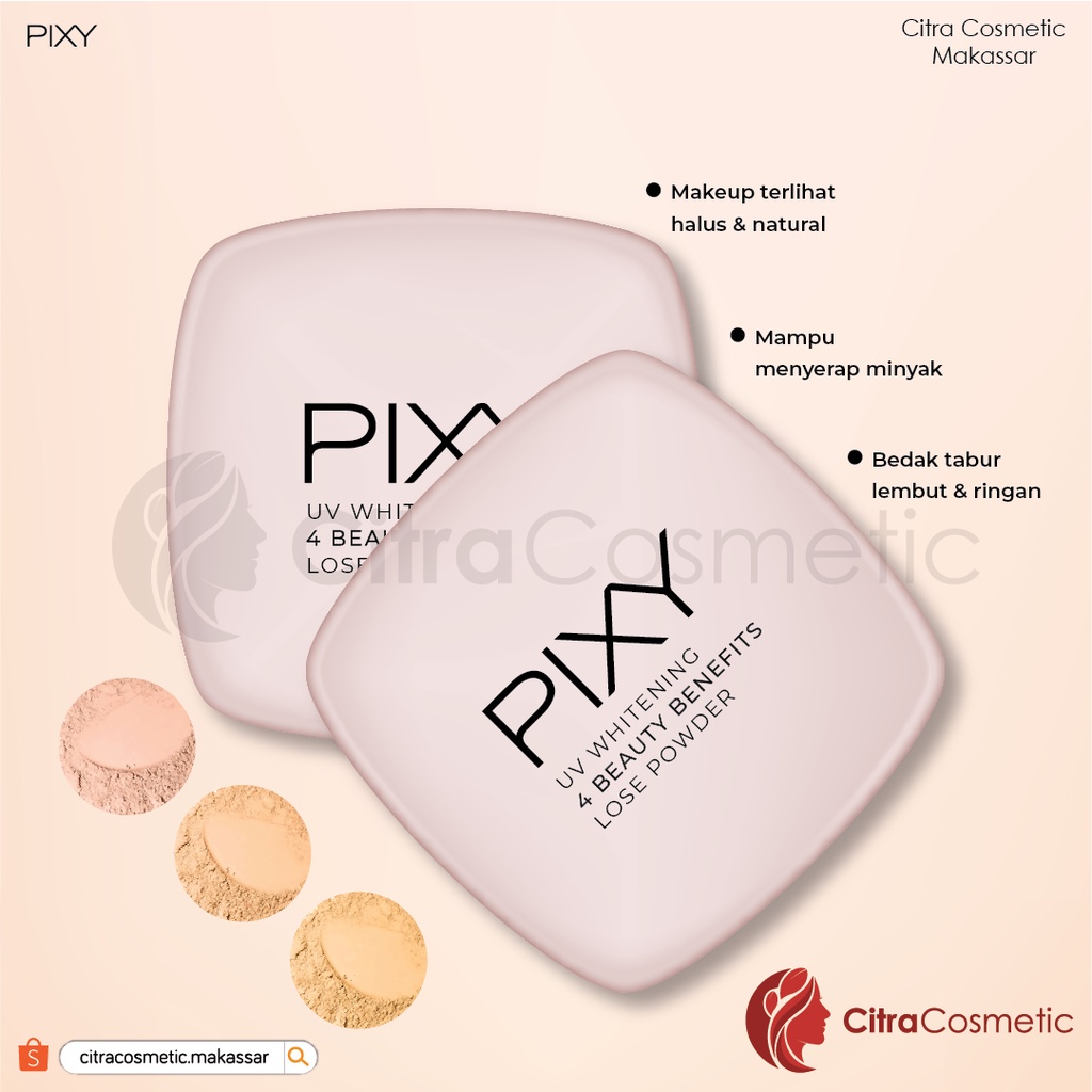 Pixy Uv Whitening Loose Powder 12G