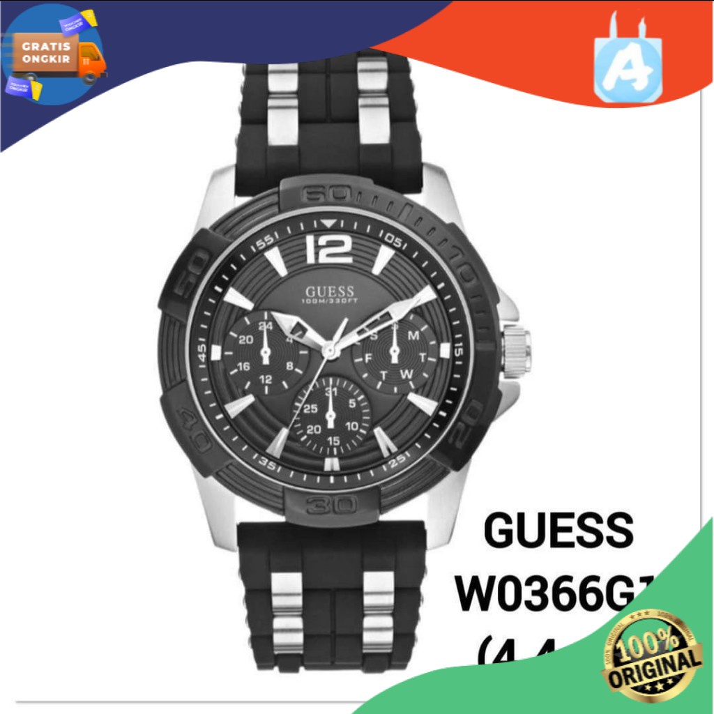 Jam Guess Pria W0366G1