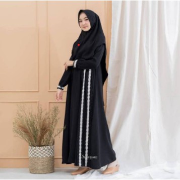 Terbaru Bisa COD [ GAMIS SYARI DENADA + HIJAB ] | Size S M L XL | BUSANA MUSLIM WANITA / GAMIS SYARI MURAH Busui-3