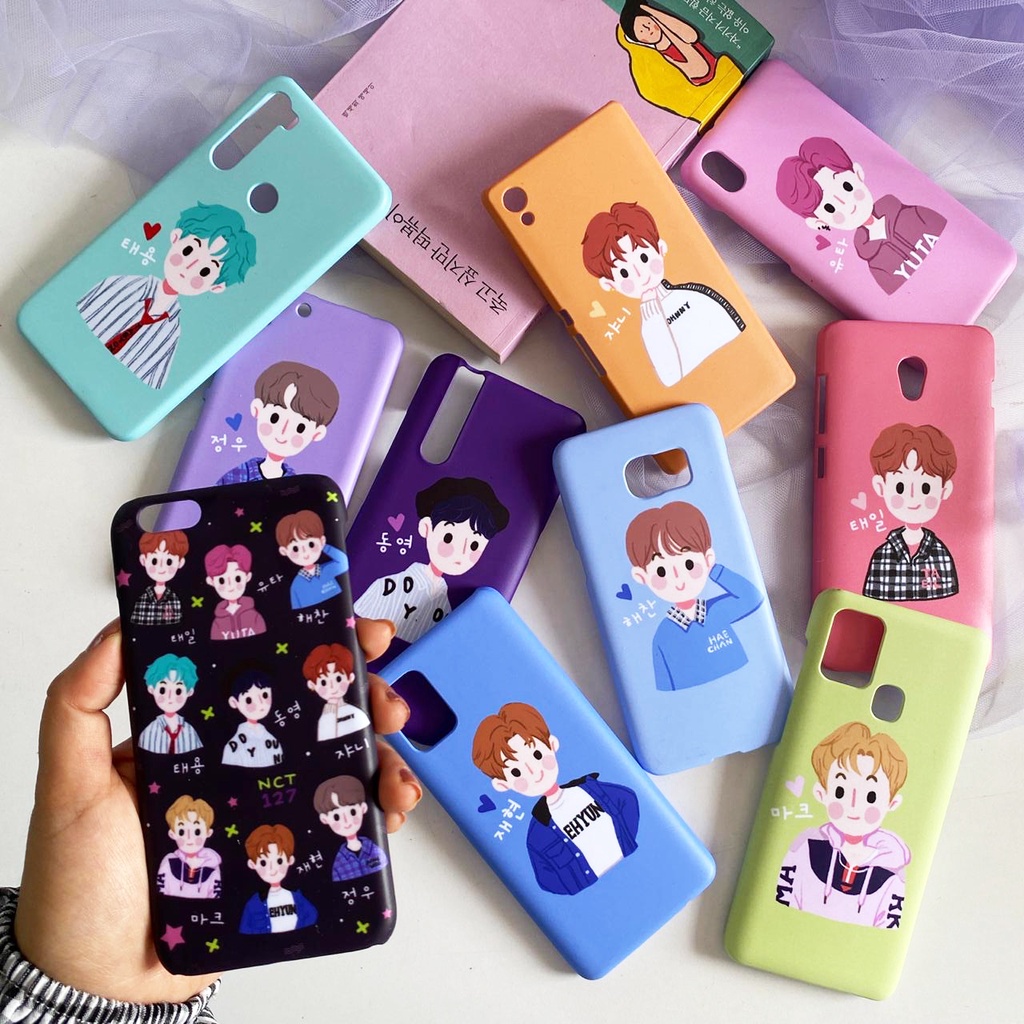 Hardcase NCT Case Casing Realme Oppo Reno A15 A31 A16 A5 A9 A53 A33 A12 A11K A5S A3S A7 A92 A52 A74 