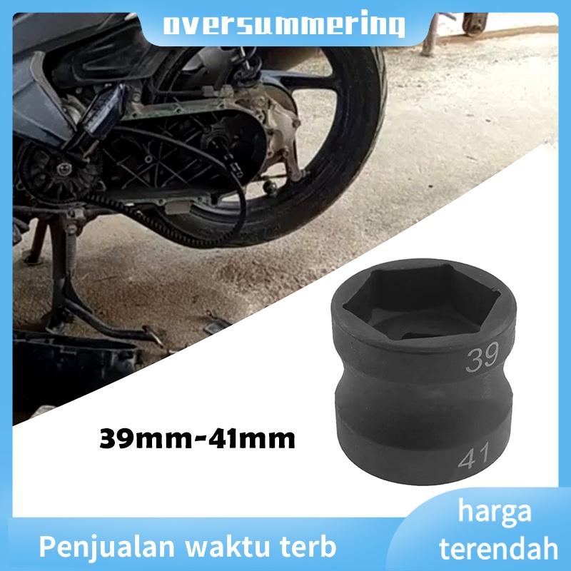 Mata Sok Coupling 39×41mm Kunci CVT Double Head Socket sok kunci mur kopling 2/1mata kunci sok cvt 39 x 41