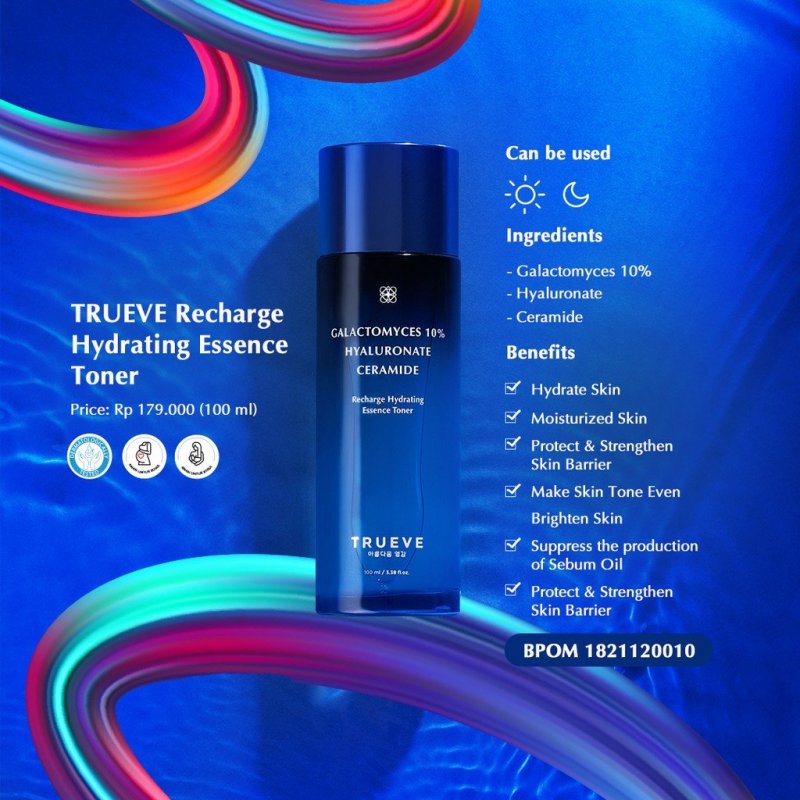 TRUEVE Toner (100ml)Hydrating/Glowing/Acne/