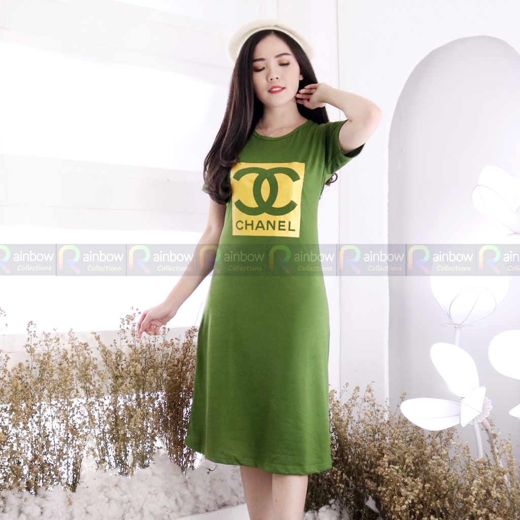 DRESS / LONG DRESS MAVY MAXI POLOS SPANDEX SOFT SABLON CH