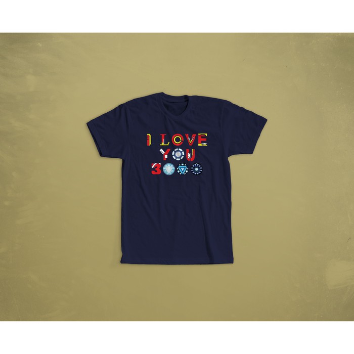 KAOS IRONMAN I LOVE YOU 3000