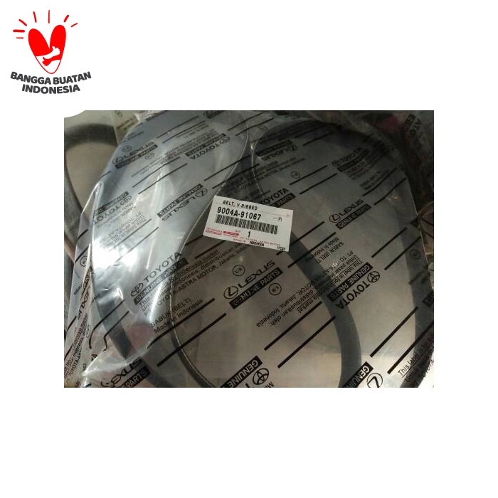 V Belt / Fan Belt Grand New Avanza Xenia 2015 keatas ORIGINAL Original original