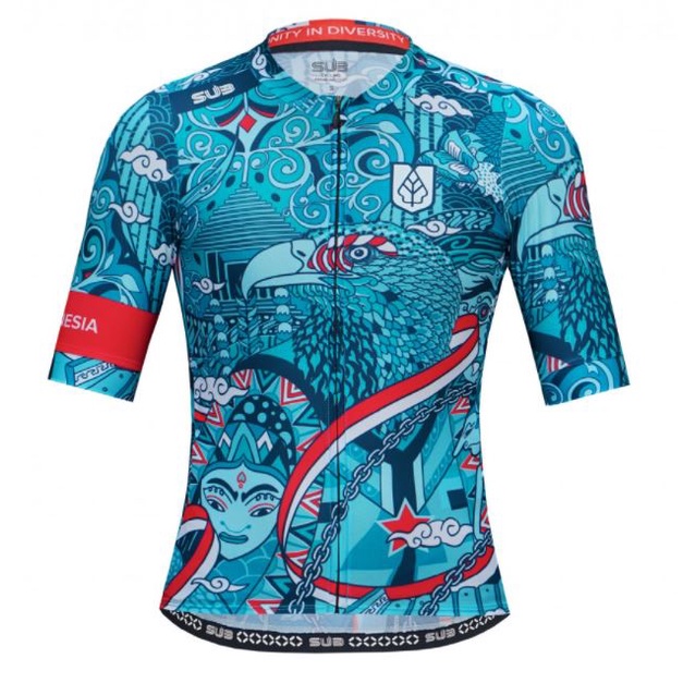 jersey sepeda roadbike sub jersey 05AM Indonesia Series original baru