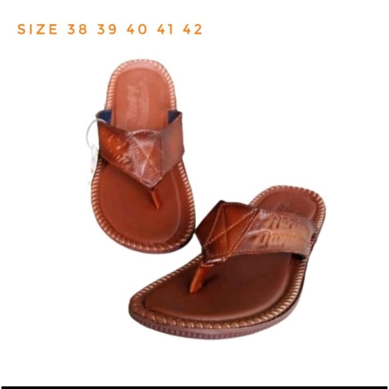 sandal pria/sandal kulit pria/sandal japit kulit/sandal flat/sandal kasual/sandal cod/sandal terlaris/sandal termurah