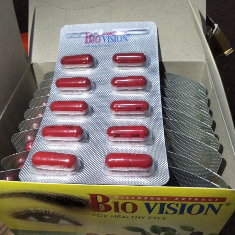 Bio Vision untuk kesehatan Mata/strip