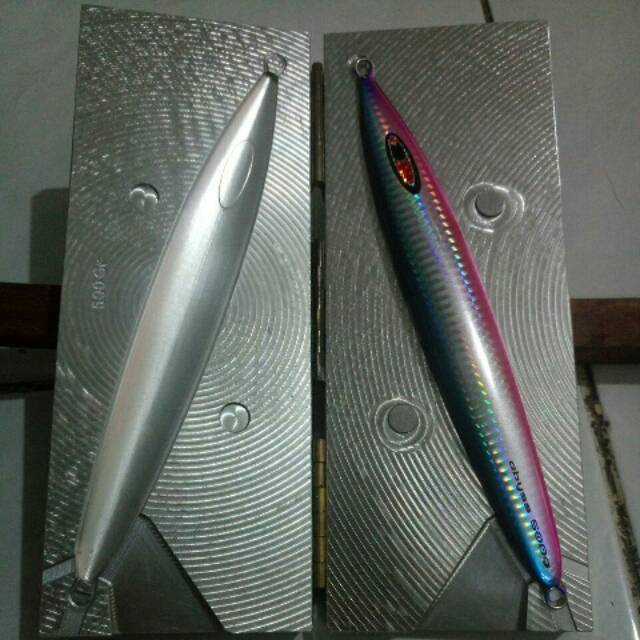 Cetakan metal jig ABYSS 500 gram (dural)