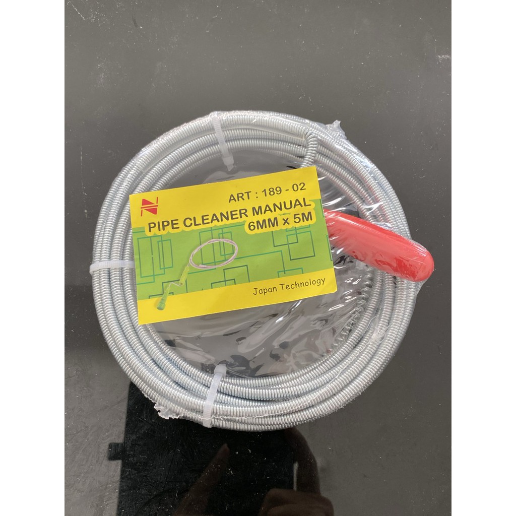 PIPE CLEANER 5 M ALAT PEMBERSIH PIPA TERSUMBAT MANUAL