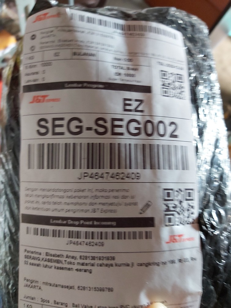 Ball Valve / Stop Kran Pvc Ukuran 3/4 Murah-gg Merah