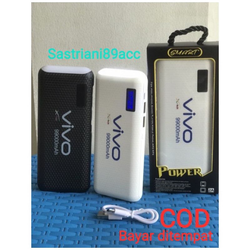 POWER BANK LED Brand Vivo 99000mah