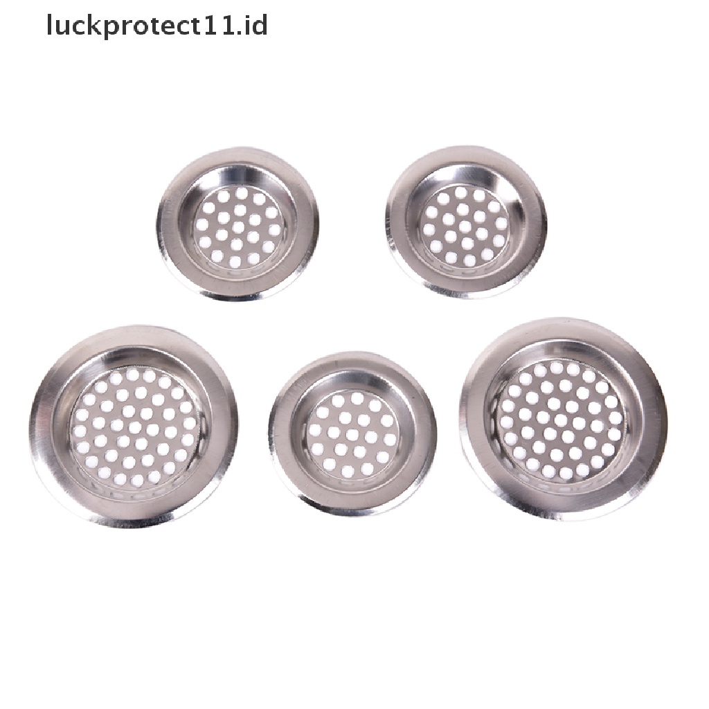 //HG&amp;ID// Stainless Steel Kitchen Water Sink Strainer Cover Floor Bath Catcher Drain Plug .