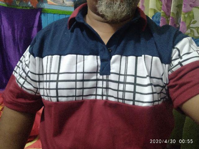 Kemeja Batik Pria Cowok Ukuran Besar Jumbo Bigsize Xxl Lengan Pendek Reguler Fit Murah Formal