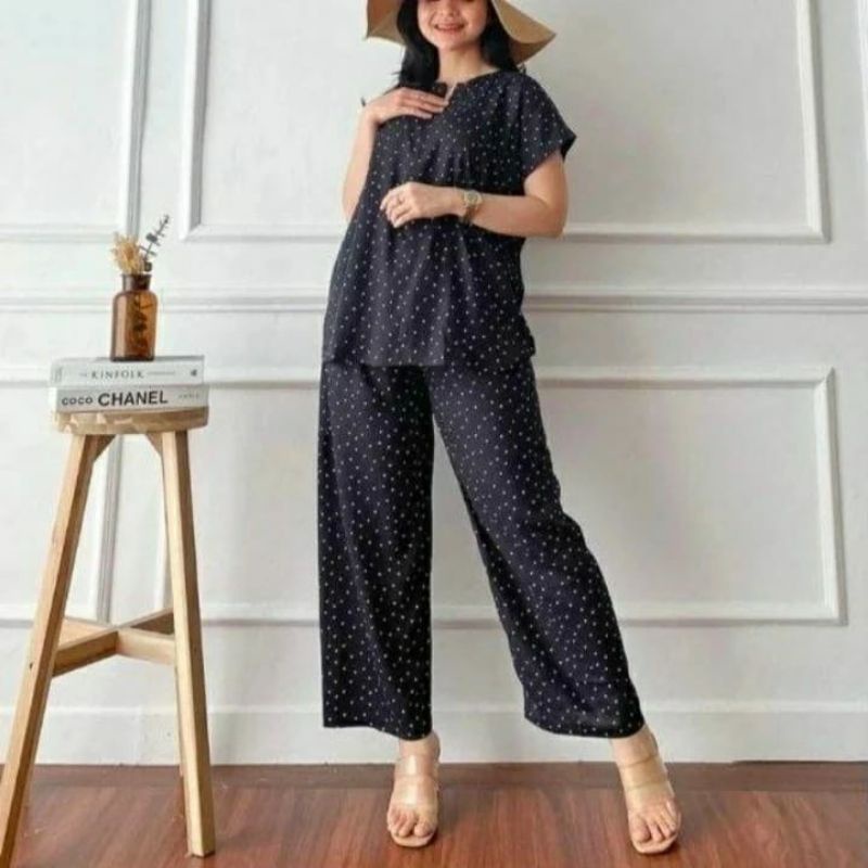 Daster Setelan Celana Panjang