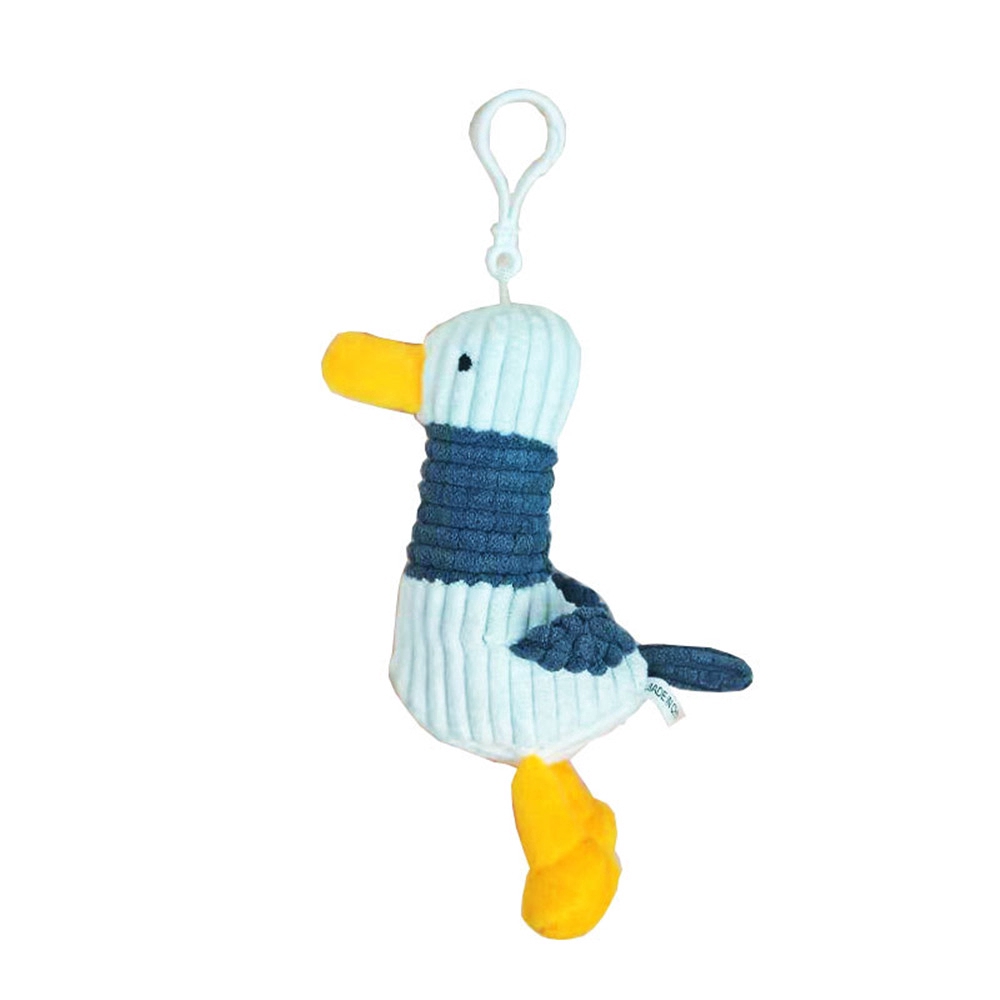 Stuffed Cartoon Duck Key chain Plush Toys Dolls