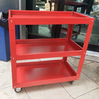 Rak perkakas mekanik 3 tingkat trolley tools 3 tiers Rak perkakas mekanik 3 tingkat trolley tools 3 tiers