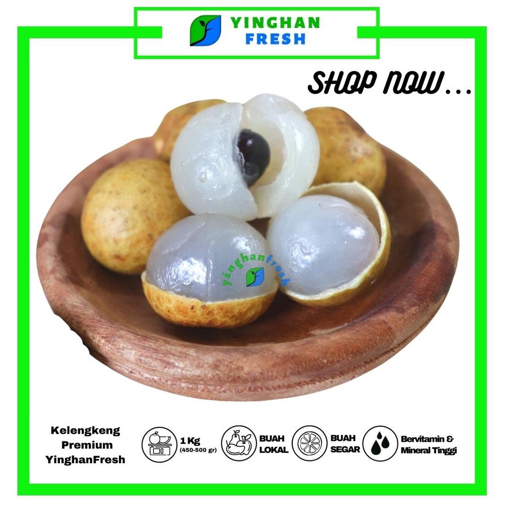 

Kelengkeng / lengkeng Premium 1kg YinghanFresh | Bergaransi