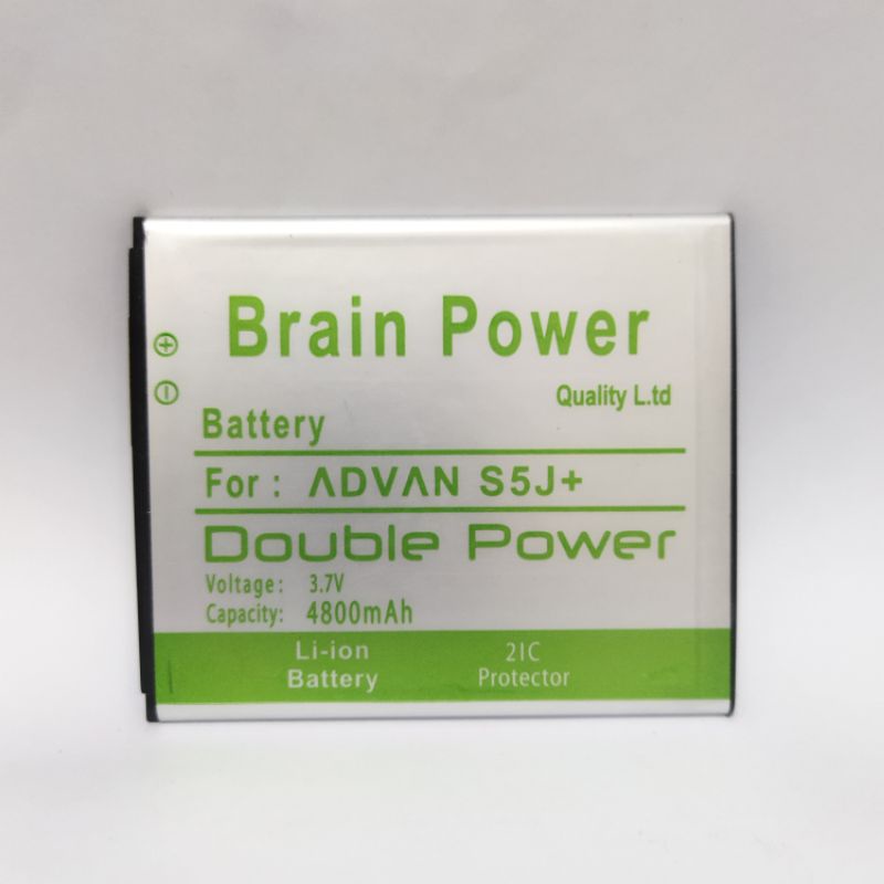 Baterai battery Advan S5J+ Double Power