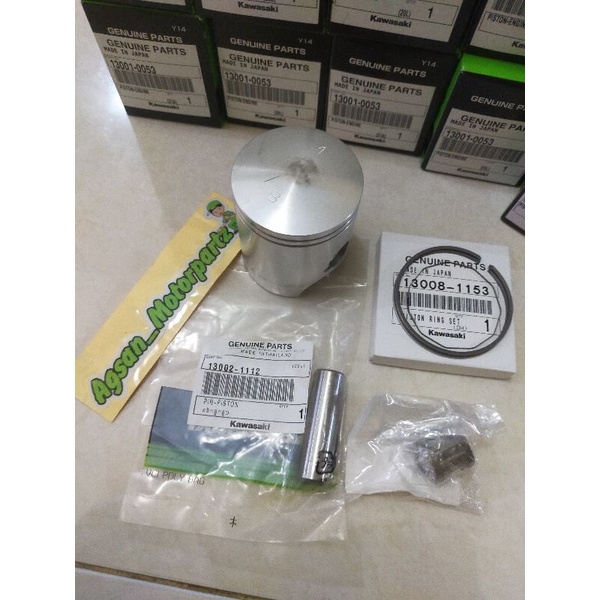 Piston seher set zx150 pen 16 1878 original Kawasaki