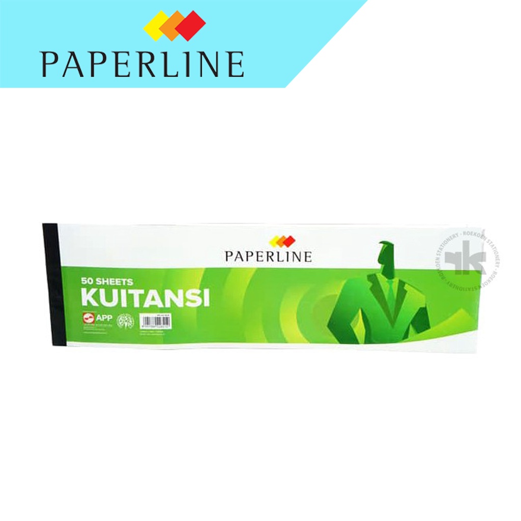 

Paperline Kuitansi Besar 320x100mm Kwitansi (50 lbr)