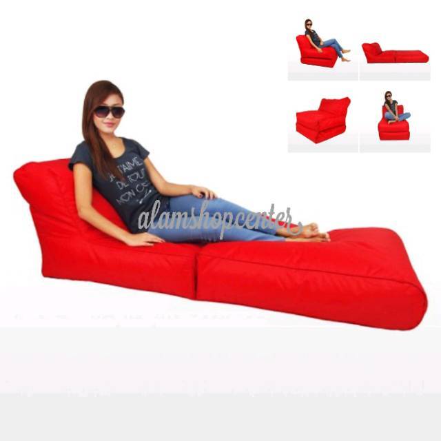 ASC -  Folding Bed Beanbag Kursi Santai Sofa